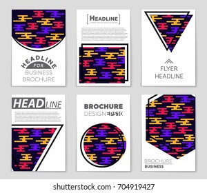 Abstract vector layout background set. For art template design, list, front page, mockup brochure theme style, banner, idea, cover, booklet, print, flyer, book, blank, card, ad, sign, sheet, a4.