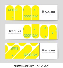 Abstract vector layout background set. For art template design, list, front page, mockup brochure theme style, banner, idea, cover, booklet, print, flyer, book, blank, card, ad, sign, sheet, a4
