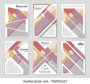 Abstract vector layout background set. For art template design, list, front page, mockup brochure theme style, banner, idea, cover, booklet, print, flyer, book, blank, card, ad, sign, sheet,, a4.