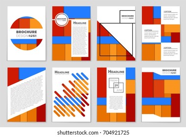 Abstract vector layout background set. For art template design, list, front page, mockup brochure theme style, banner, idea, cover, booklet, print, flyer, book, blank, card, ad, sign, sheet,, a4.