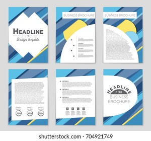 Abstract vector layout background set. For art template design, list, front page, mockup brochure theme style, banner, idea, cover, booklet, print, flyer, book, blank, card, ad, sign, sheet,, a4.