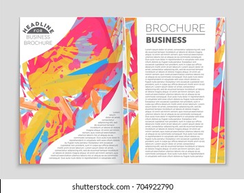 Abstract vector layout background set. For art template design, list, front page, mockup brochure theme style, banner, idea, cover, booklet, print, flyer, book, blank, card, ad, sign, sheet, a4