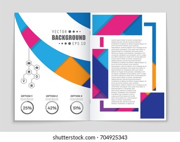 Abstract vector layout background set. For art template design, list, front page, mockup brochure theme style, banner, idea, cover, booklet, print, flyer, book, blank, card, ad, sign, sheet,, a4.