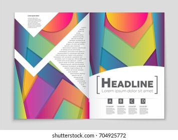 Abstract vector layout background set. For art template design, list, front page, mockup brochure theme style, banner, idea, cover, booklet, print, flyer, book, blank, card, ad, sign, sheet,, a4.