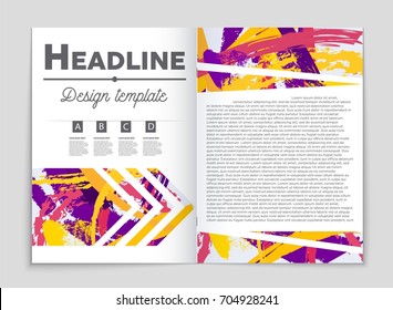 Abstract vector layout background set. For art template design, list, front page, mockup brochure theme style, banner, idea, cover, booklet, print, flyer, book, blank, card, ad, sign, sheet, a4