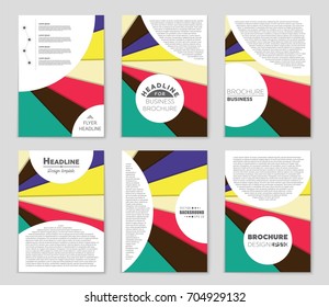 Abstract vector layout background set. For art template design, list, front page, mockup brochure theme style, banner, idea, cover, booklet, print, flyer, book, blank, card, ad, sign, sheet,, a4.