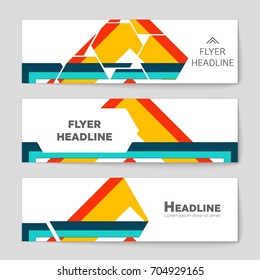 Abstract vector layout background set. For art template design, list, front page, mockup brochure theme style, banner, idea, cover, booklet, print, flyer, book, blank, card, ad, sign, sheet, a4.