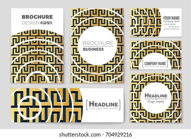 Abstract vector layout background set. For art template design, list, front page, mockup brochure theme style, banner, idea, cover, booklet, print, flyer, book, blank, card, ad, sign, sheet, a4.