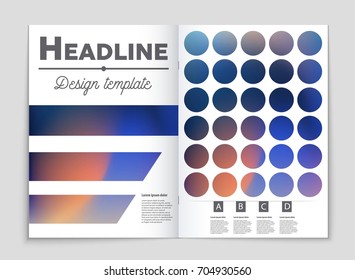 Abstract vector layout background set. For art template design, list, front page, mockup brochure theme style, banner, idea, cover, booklet, print, flyer, book, blank, card, ad, sign, sheet,, a4.