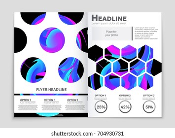 Abstract vector layout background set. For art template design, list, front page, mockup brochure theme style, banner, idea, cover, booklet, print, flyer, book, blank, card, ad, sign, sheet, a4