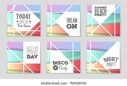 Abstract vector layout background set. For art template design, list, front page, mockup brochure theme style, banner, idea, cover, booklet, print, flyer, book, blank, card, ad, sign, sheet,, a4.