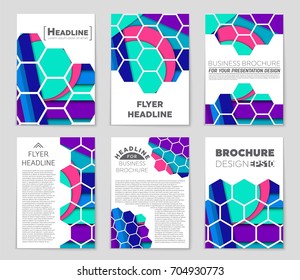 Abstract vector layout background set. For art template design, list, front page, mockup brochure theme style, banner, idea, cover, booklet, print, flyer, book, blank, card, ad, sign, sheet,, a4.