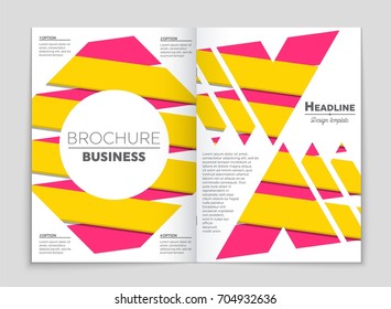 Abstract vector layout background set. For art template design, list, front page, mockup brochure theme style, banner, idea, cover, booklet, print, flyer, book, blank, card, ad, sign, sheet, a4.