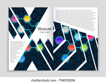 Abstract vector layout background set. For art template design, list, front page, mockup brochure theme style, banner, idea, cover, booklet, print, flyer, book, blank, card, ad, sign, sheet, a4.