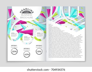 Abstract vector layout background set. For art template design, list, front page, mockup brochure theme style, banner, idea, cover, booklet, print, flyer, book, blank, card, ad, sign, sheet, a4.