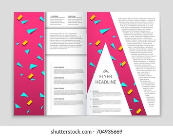 Abstract vector layout background set. For art template design, list, front page, mockup brochure theme style, banner, idea, cover, booklet, print, flyer, book, blank, card, ad, sign, sheet, a4