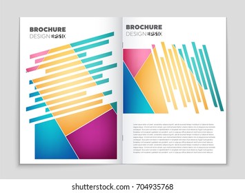Abstract vector layout background set. For art template design, list, front page, mockup brochure theme style, banner, idea, cover, booklet, print, flyer, book, blank, card, ad, sign, sheet, a4