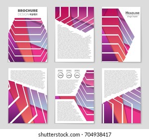 Abstract vector layout background set. For art template design, list, front page, mockup brochure theme style, banner, idea, cover, booklet, print, flyer, book, blank, card, ad, sign, sheet,, a4.