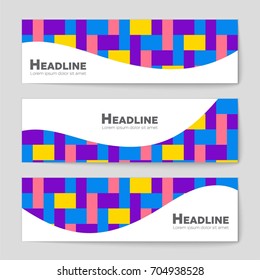 Abstract vector layout background set. For art template design, list, front page, mockup brochure theme style, banner, idea, cover, booklet, print, flyer, book, blank, card, ad, sign, sheet, a4