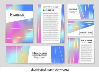 Abstract vector layout background set. For art template design, list, front page, mockup brochure theme style, banner, idea, cover, booklet, print, flyer, book, blank, card, ad, sign, sheet,, a4.