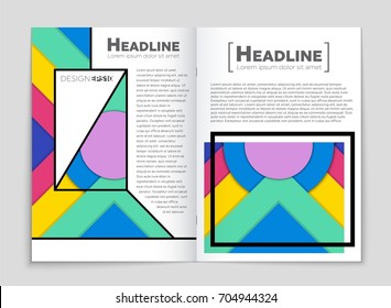 Abstract vector layout background set. For art template design, list, front page, mockup brochure theme style, banner, idea, cover, booklet, print, flyer, book, blank, card, ad, sign, sheet,, a4.