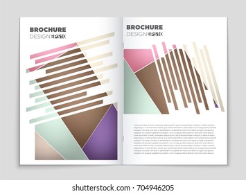 Abstract vector layout background set. For art template design, list, front page, mockup brochure theme style, banner, idea, cover, booklet, print, flyer, book, blank, card, ad, sign, sheet, a4