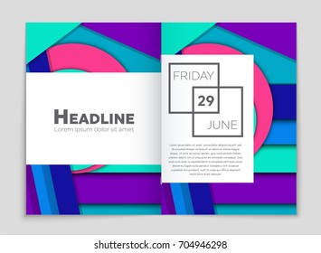 Abstract vector layout background set. For art template design, list, front page, mockup brochure theme style, banner, idea, cover, booklet, print, flyer, book, blank, card, ad, sign, sheet,, a4.