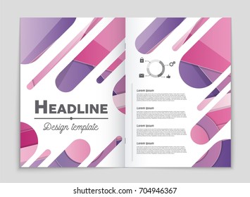 Abstract vector layout background set. For art template design, list, front page, mockup brochure theme style, banner, idea, cover, booklet, print, flyer, book, blank, card, ad, sign, sheet,, a4.