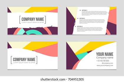 Abstract vector layout background set. For art template design, list, front page, mockup brochure theme style, banner, idea, cover, booklet, print, flyer, book, blank, card, ad, sign, sheet, a4