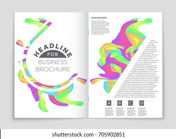 Abstract vector layout background set. For art template design, list, front page, mockup brochure theme style, banner, idea, cover, booklet, print, flyer, book, blank, card, ad, sign, sheet, a4