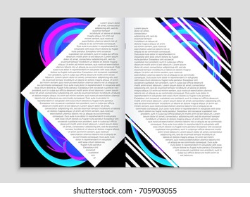 Abstract vector layout background set. For art template design, list, front page, mockup brochure theme style, banner, idea, cover, booklet, print, flyer, book, blank, card, ad, sign, sheet, a4