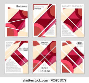 Abstract vector layout background set. For art template design, list, front page, mockup brochure theme style, banner, idea, cover, booklet, print, flyer, book, blank, card, ad, sign, sheet,, a4.