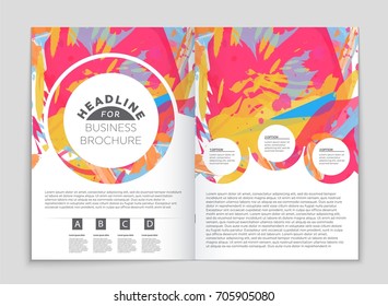 Abstract vector layout background set. For art template design, list, front page, mockup brochure theme style, banner, idea, cover, booklet, print, flyer, book, blank, card, ad, sign, sheet, a4
