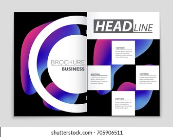Abstract vector layout background set. For art template design, list, front page, mockup brochure theme style, banner, idea, cover, booklet, print, flyer, book, blank, card, ad, sign, sheet, a4