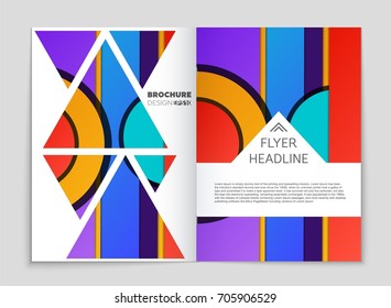 Abstract vector layout background set. For art template design, list, front page, mockup brochure theme style, banner, idea, cover, booklet, print, flyer, book, blank, card, ad, sign, sheet,, a4.