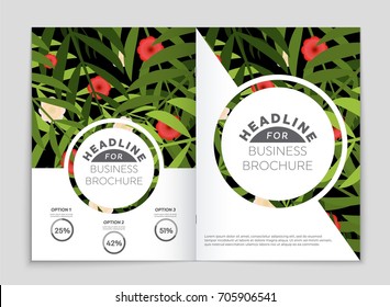 Abstract vector layout background set. For art template design, list, front page, mockup brochure theme style, banner, idea, cover, booklet, print, flyer, book, blank, card, ad, sign, sheet, a4