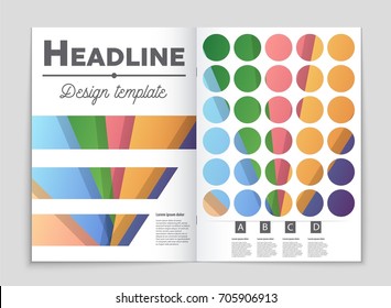 Abstract vector layout background set. For art template design, list, front page, mockup brochure theme style, banner, idea, cover, booklet, print, flyer, book, blank, card, ad, sign, sheet,, a4.