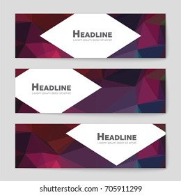 Abstract vector layout background set. For art template design, list, front page, mockup brochure theme style, banner, idea, cover, booklet, print, flyer, book, blank, card, ad, sign, sheet, a4