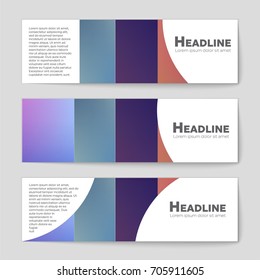 Abstract vector layout background set. For art template design, list, front page, mockup brochure theme style, banner, idea, cover, booklet, print, flyer, book, blank, card, ad, sign, sheet, a4