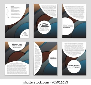 Abstract vector layout background set. For art template design, list, front page, mockup brochure theme style, banner, idea, cover, booklet, print, flyer, book, blank, card, ad, sign, sheet,, a4.