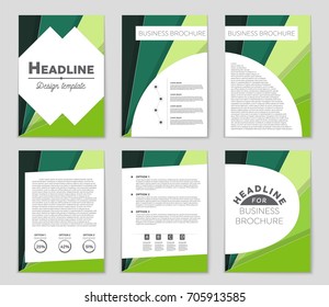 Abstract vector layout background set. For art template design, list, front page, mockup brochure theme style, banner, idea, cover, booklet, print, flyer, book, blank, card, ad, sign, sheet,, a4.