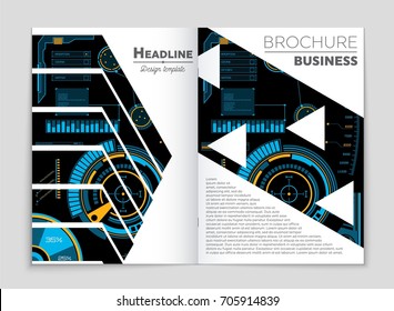 Abstract vector layout background set. For art template design, list, front page, mockup brochure theme style, banner, idea, cover, booklet, print, flyer, book, blank, card, ad, sign, sheet, a4.