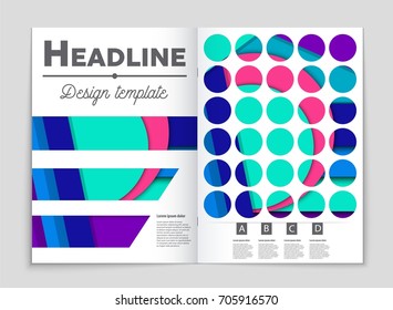 Abstract vector layout background set. For art template design, list, front page, mockup brochure theme style, banner, idea, cover, booklet, print, flyer, book, blank, card, ad, sign, sheet,, a4.