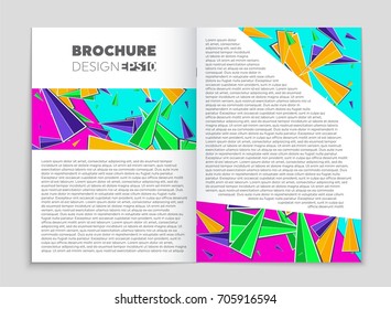 Abstract vector layout background set. For art template design, list, front page, mockup brochure theme style, banner, idea, cover, booklet, print, flyer, book, blank, card, ad, sign, sheet, a4.