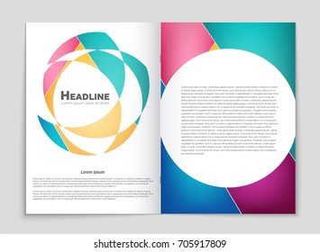 Abstract vector layout background set. For art template design, list, front page, mockup brochure theme style, banner, idea, cover, booklet, print, flyer, book, blank, card, ad, sign, sheet, a4