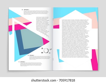 Abstract vector layout background set. For art template design, list, front page, mockup brochure theme style, banner, idea, cover, booklet, print, flyer, book, blank, card, ad, sign, sheet,, a4.