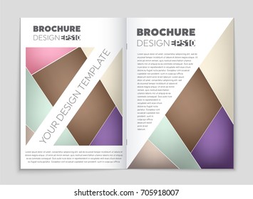 Abstract vector layout background set. For art template design, list, front page, mockup brochure theme style, banner, idea, cover, booklet, print, flyer, book, blank, card, ad, sign, sheet, a4