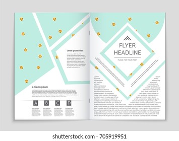 Abstract vector layout background set. For art template design, list, front page, mockup brochure theme style, banner, idea, cover, booklet, print, flyer, book, blank, card, ad, sign, sheet, a4