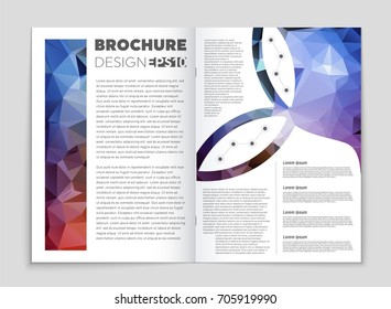 Abstract vector layout background set. For art template design, list, front page, mockup brochure theme style, banner, idea, cover, booklet, print, flyer, book, blank, card, ad, sign, sheet, a4