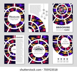 Abstract vector layout background set. For art template design, list, front page, mockup brochure theme style, banner, idea, cover, booklet, print, flyer, book, blank, card, ad, sign, sheet, a4.